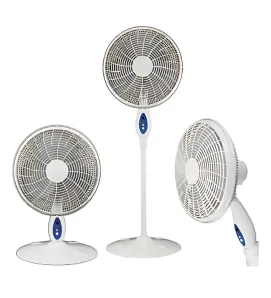 Ventilador 16" 3 en 1 Mytek 3123G1 – Pedestal, Escritorio y Pared