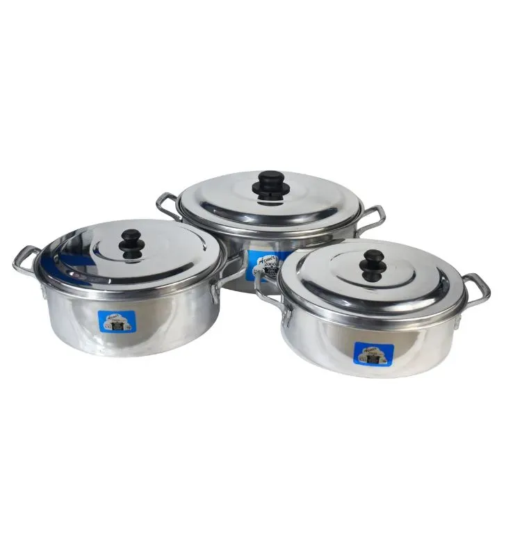 Set Tripleta Budineras Acmir 2000 (26, 28, 34 cm) – Aluminio Triple Fuerte