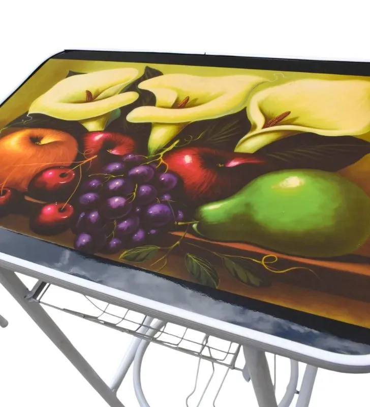 Portagarrafón con Frutero y Mesa Metálico frutas –  Tubogar