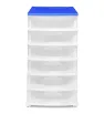 Cajonera con ruedas 6 cajones – Plástico compacto