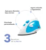 Plancha de Vapor RCA RC-D508B – 1 200 W, Suela Anti-adherente