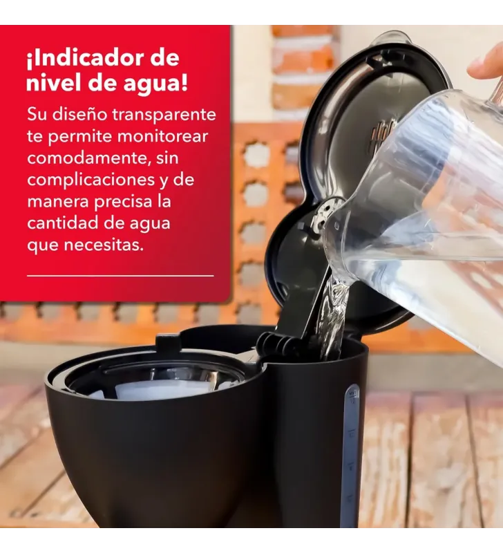 Cafetera Eléctrica RCA RC-CAF2 – 12 tazas, 700 W, antiderroche