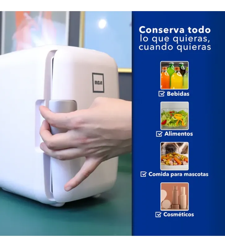 RC-4W MINI REFRIGERADOR BLANCO
