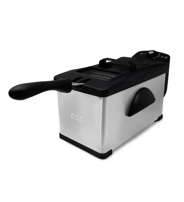 Freidora RCA RC-DF303 – 3L, 1500 W, Acero Inoxidable, Temperatura Ajustable