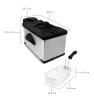 Freidora RCA RC-DF303 – 3L, 1500 W, Acero Inoxidable, Temperatura Ajustable