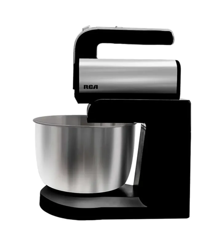 Batidora de Mano con Pedestal RCA RC-70 – 300 W, 5 Velocidades, Tazón de 3 L, Cabezal Inclinable