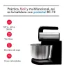 Batidora de Mano con Pedestal RCA RC-70 – 300 W, 5 Velocidades, Tazón de 3 L, Cabezal Inclinable