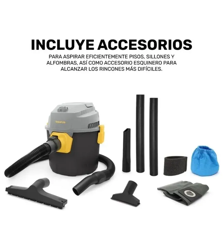 Aspiradora Taurus WD 10L M94800640 | Seco y mojado