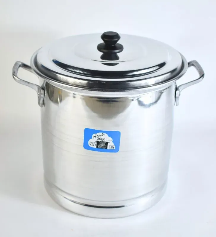 Vaporera Acmir 2000 No. 24 – Aluminio Doble, 10 L