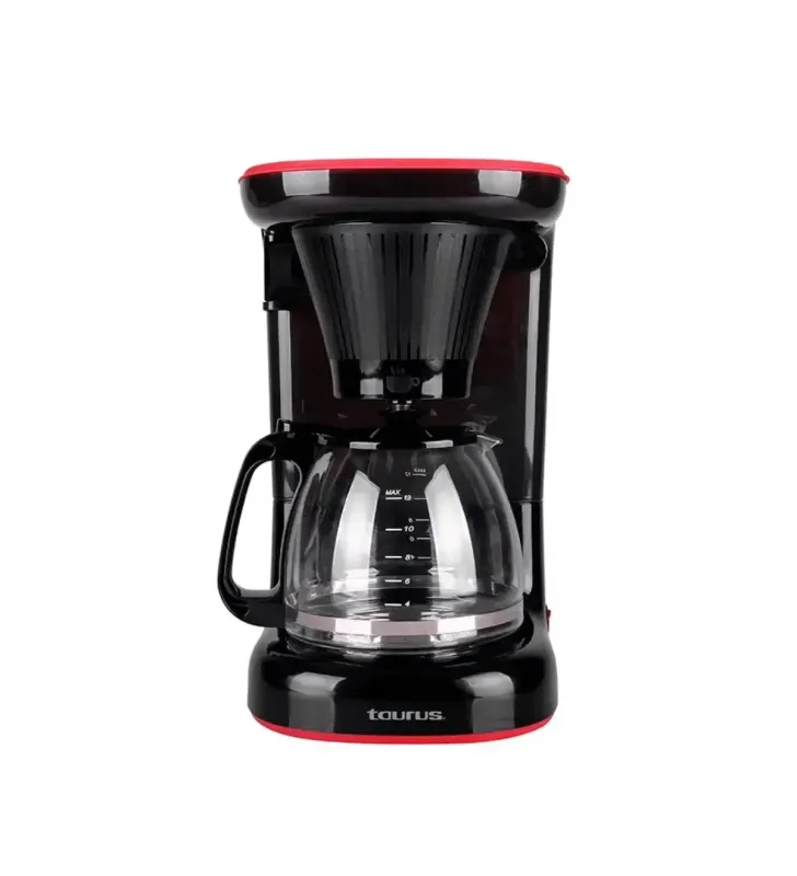 Cafetera Taurus Velvet (M92009890) – 12 Tazas, 700 W, Filtro Reutilizable