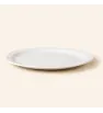 PLATO TRINCHE EMBOSS MAUVE REDONDO OPACO