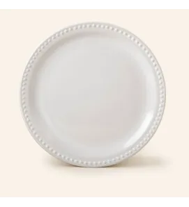 Plato Trinche Santa Anita Emboss Mauve Redondo Opaco – Elegante y Resistente