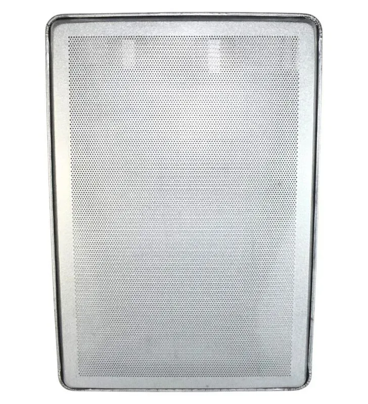 Charola Zincalum Ideal 45 x 65 cm Perforada – Resistente y Uniforme
