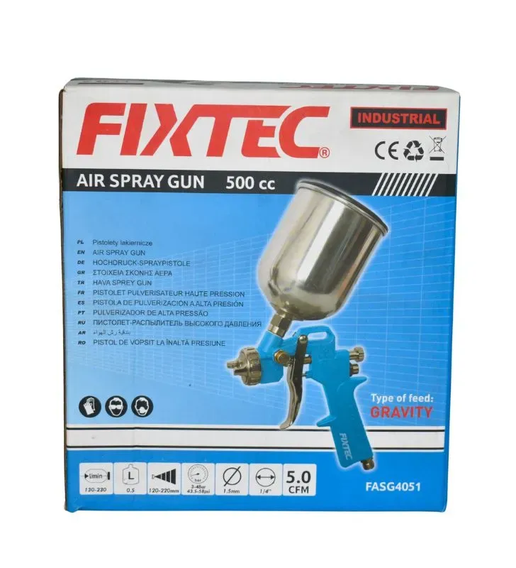 Pistola de Pulverización de Aire Fixtec 243 – Precisa y Resistente