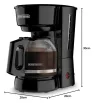 Cafetera Black+Decker CM0915BK-LA – Rápida y Práctica para Café Delicioso