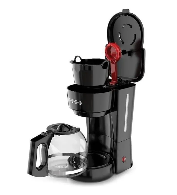 Cafetera Black+Decker CM0915BK-LA – Rápida y Práctica para Café Delicioso