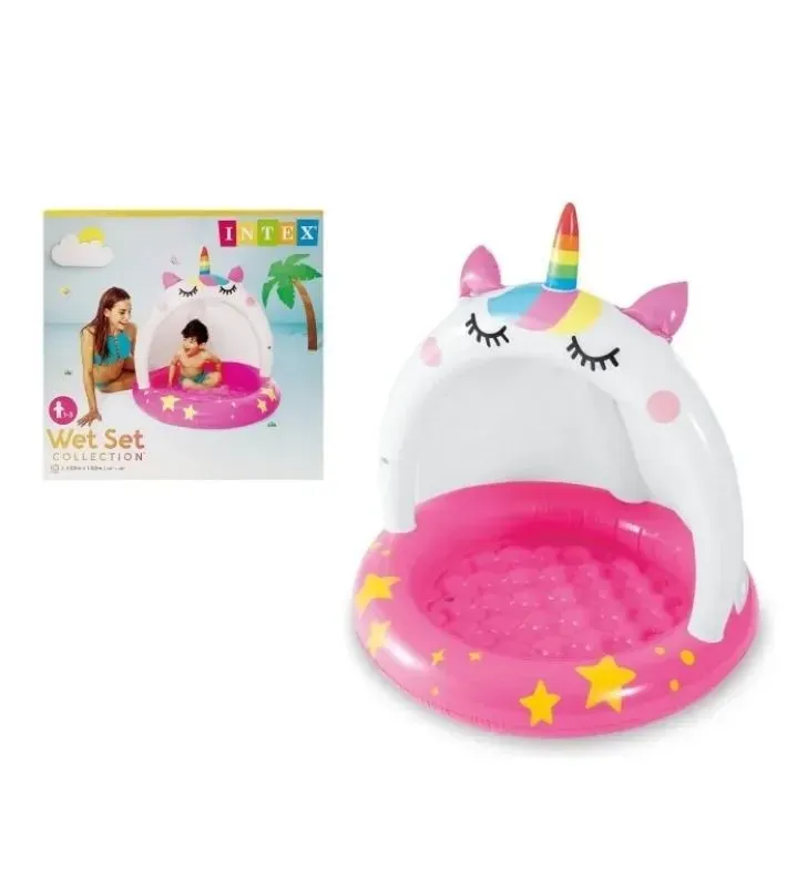 Salvavidas Infantil Intex 58438NP – Diseño Unicornio Seguro y Divertido