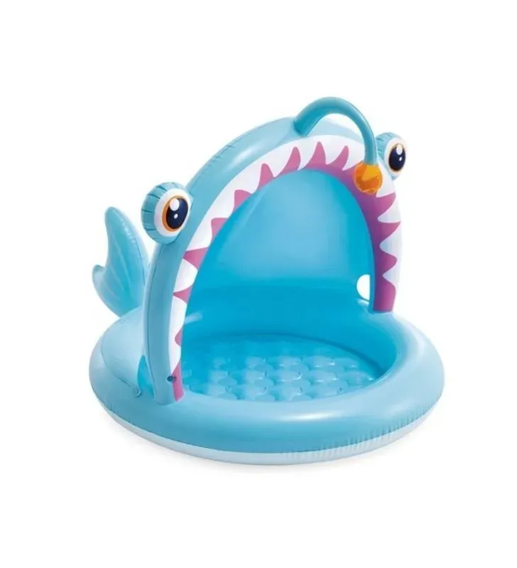 Salvavidas Infantil Intex 58419NP – Figura Tiburón Seguro y Divertido