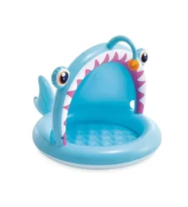 Salvavidas Infantil Intex 58419NP – Figura Tiburón Seguro y Divertido