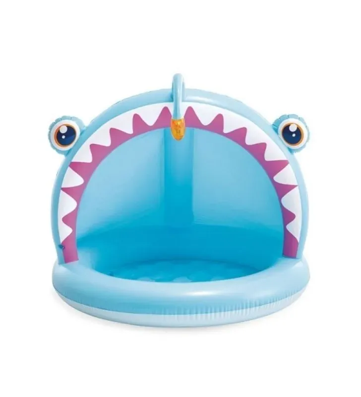 Salvavidas Infantil Intex 58419NP – Figura Tiburón Seguro y Divertido