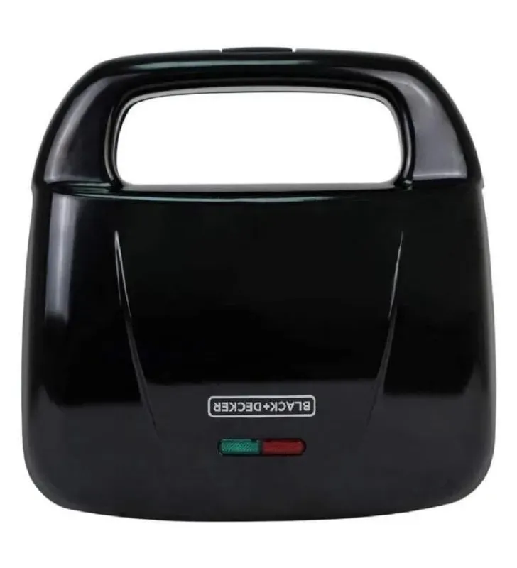Waflera 4 Rebanadas Black+Decker WM120B – Rápida y Segura