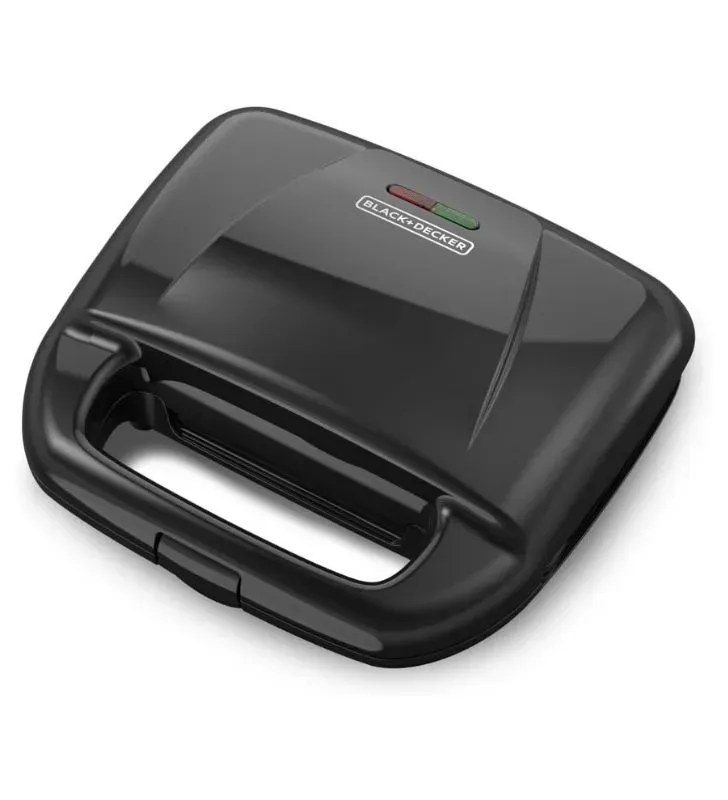 Waflera 4 Rebanadas Black+Decker WM120B – Rápida y Segura
