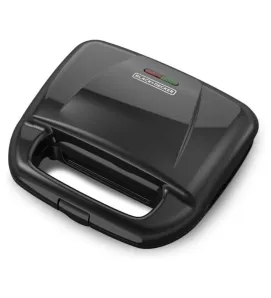 Waflera 4 Rebanadas Black+Decker WM120B – Rápida y Segura