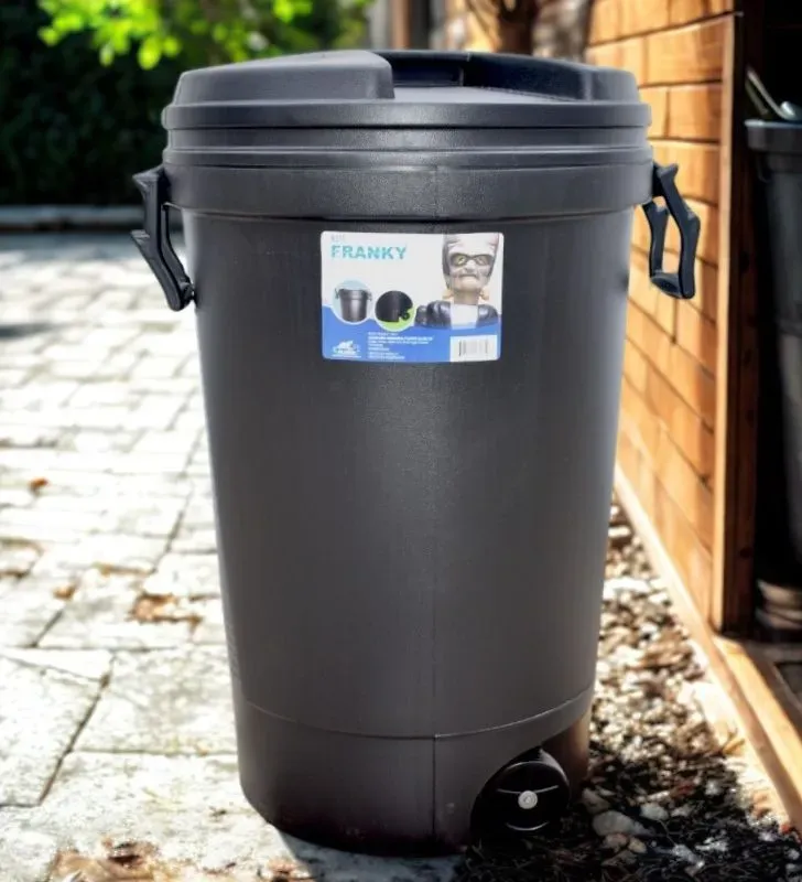 Bote Soplado 120L “FRANKY” W185 – Plástico Industrial Resistente | Plasvic