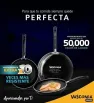 Sartén Vasconia 26 cm aluminio porcelanizado negro