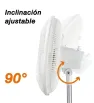 Ventilador pedestal Mytek 16” 3 velocidades 3197
