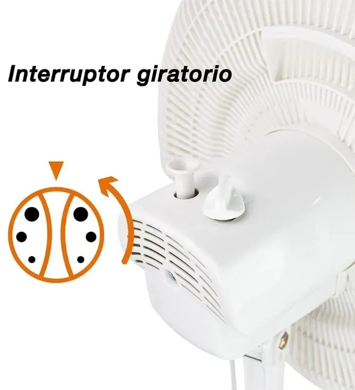Ventilador pedestal Mytek 16” 3 velocidades 3197