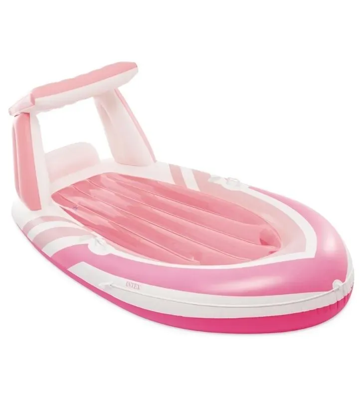 57804EU SALVAVIDAS FIG, BARCO INTEX/ Barco rosa para adulto