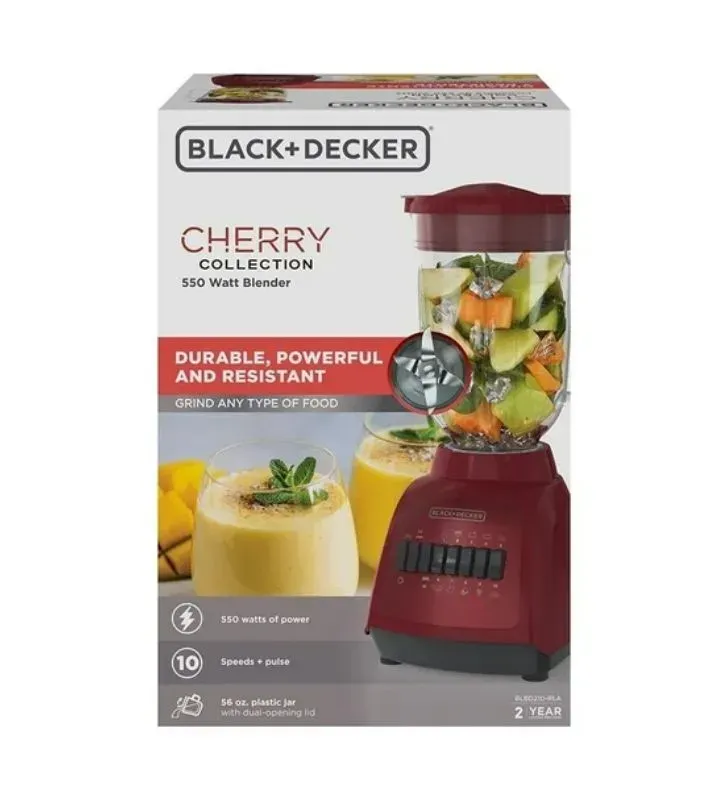 Licuadora Black+Decker DuraPro BLBD210-RLA roja 550W