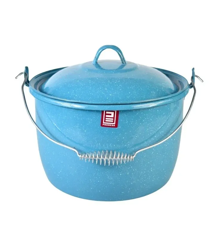 Olla Convexa Prodesa No. 26 de Peltre con Tapa