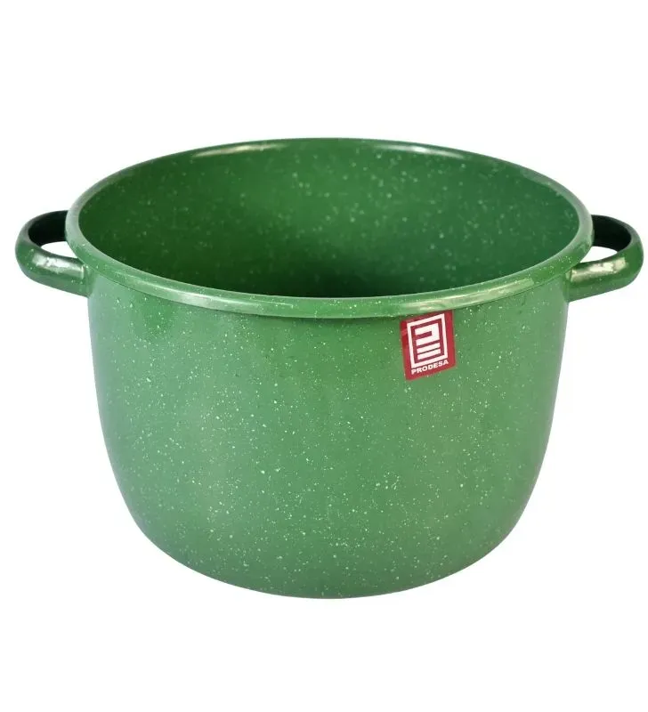 Olla Recta Prodesa No. 26 Esmeralda – Peltre con Tapa
