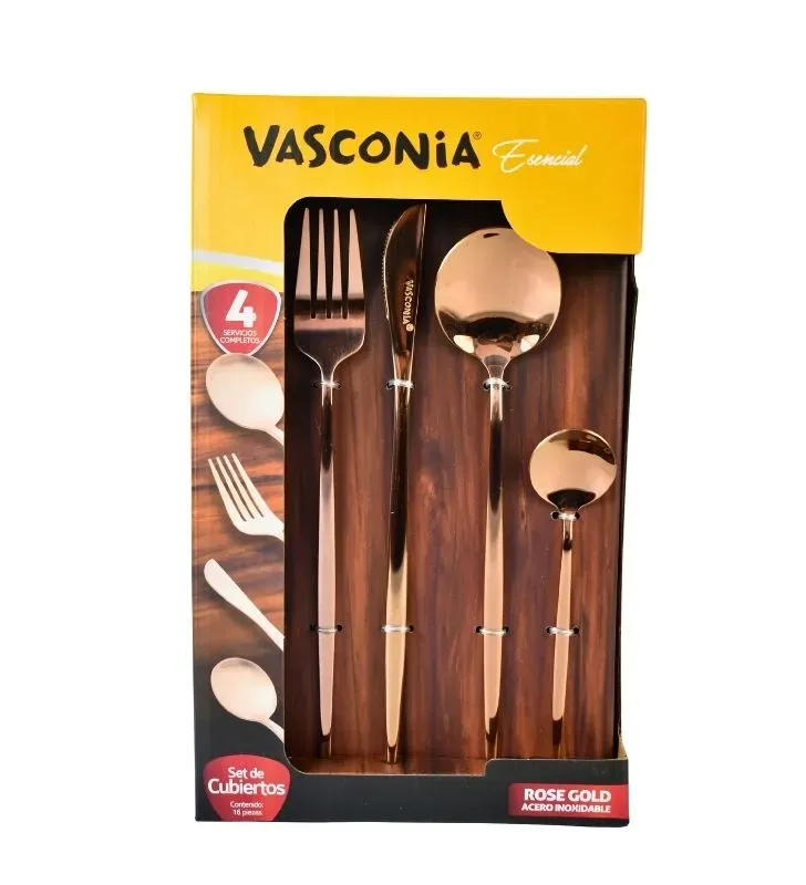 Set de Cubiertos Vasconia Esencial – Práctico y Resistente