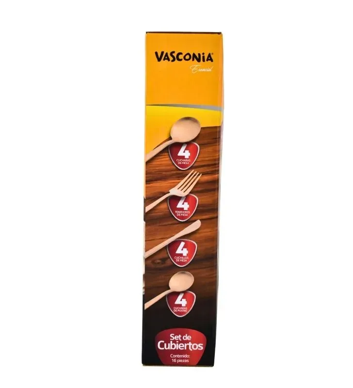 Set de Cubiertos Vasconia Esencial – Práctico y Resistente