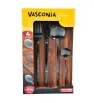Set de Cubiertos Vasconia Esencial 16 Pz Negro