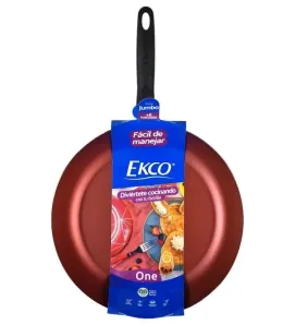 Sartén Ekco 30 cm PHT rojo 1.7 mm – Modelo 46477