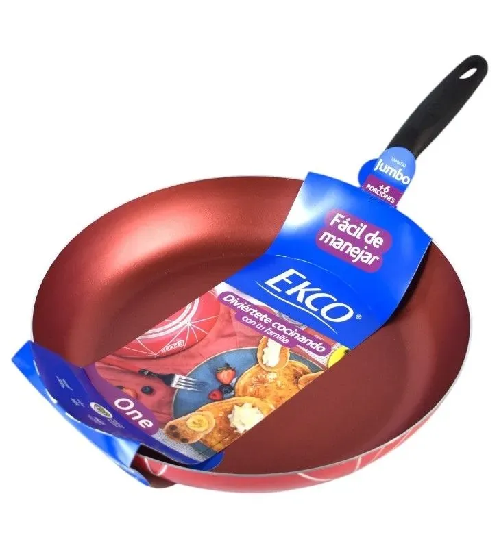 Sartén Ekco 30 cm PHT rojo 1.7 mm – Modelo 46477