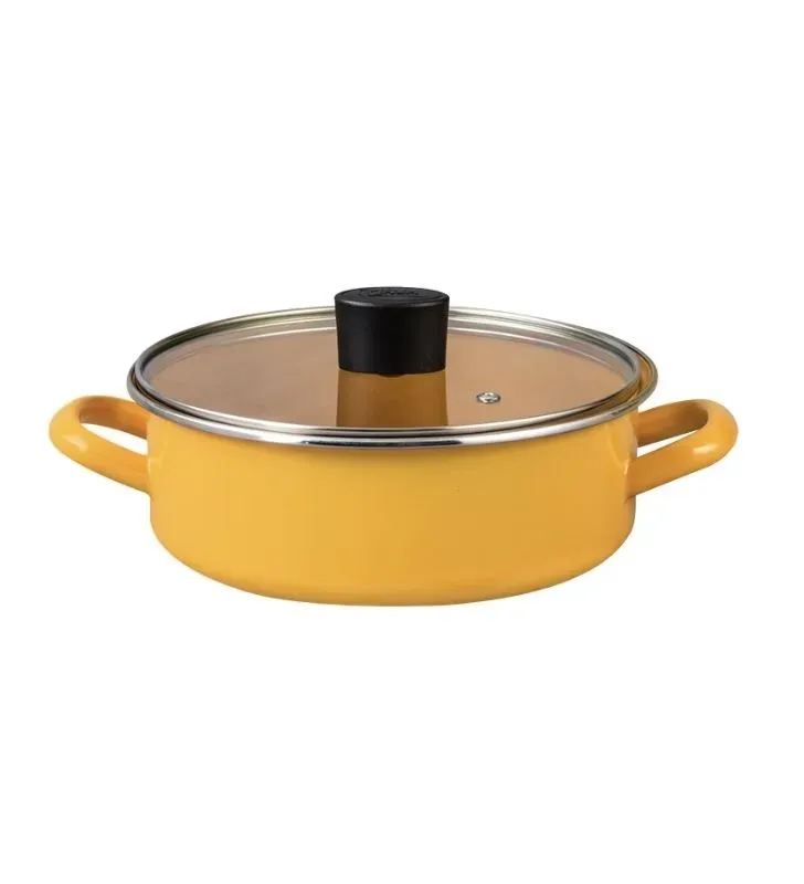 Budinera Recta 20 cm Praktica Amarillo – Cinsa