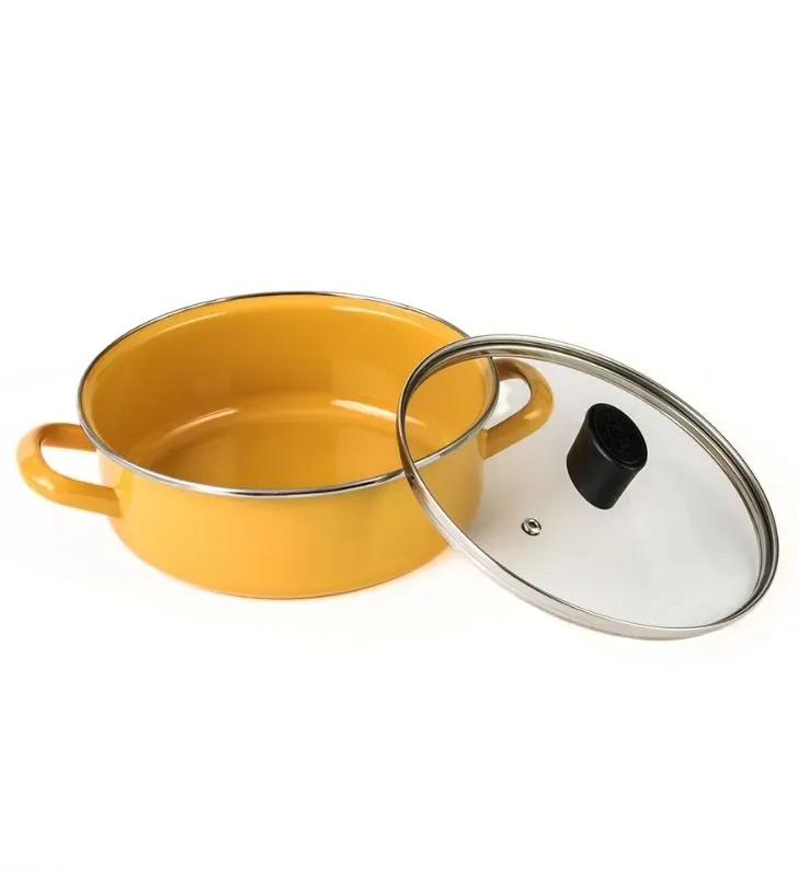 Budinera Recta 20 cm Praktica Amarillo – Cinsa