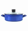 Budinera Recta 22 cm C/T Vidrio Novacero Azul Grafito – Cinsa