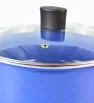 Budinera Recta 22 cm C/T Vidrio Novacero Azul Grafito – Cinsa
