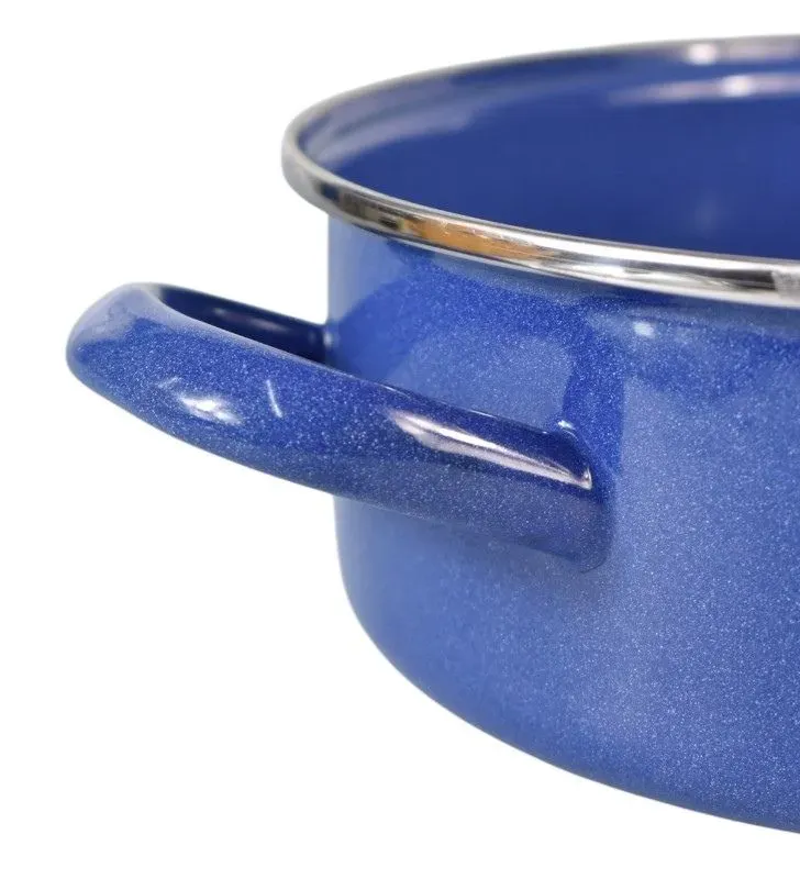 Budinera Recta 22 cm C/T Vidrio Novacero Azul Grafito – Cinsa