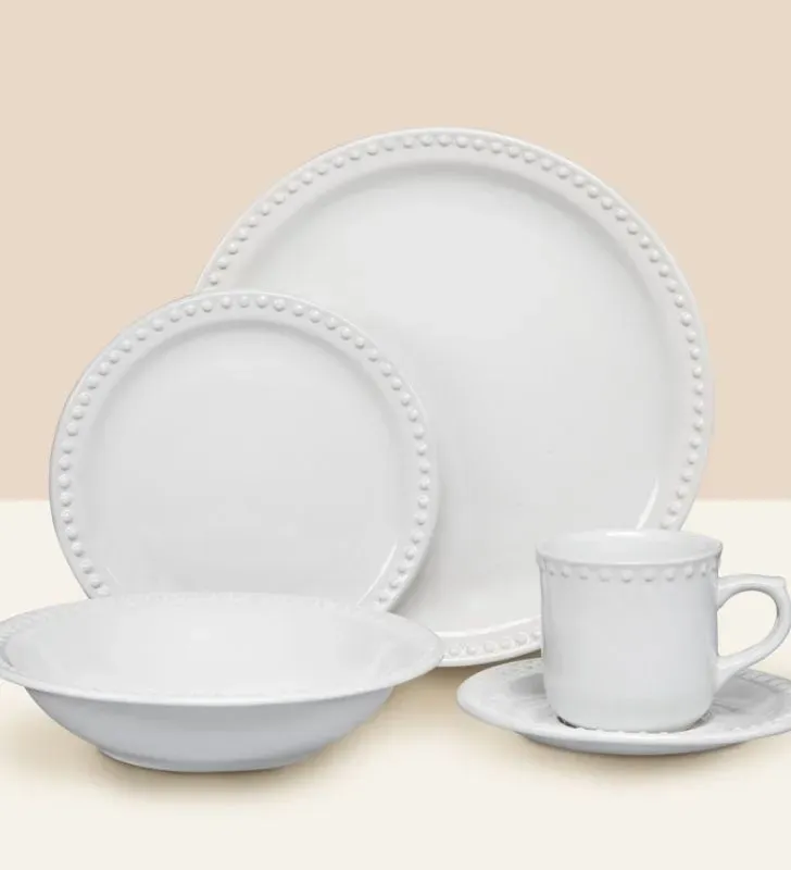 Vajilla Santa Anita 30 Piezas Mauve – Elegante y Resistente