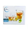 Juego de Agua Kobita Crisa – 5 Piezas de Vidrio Templado DOF