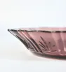 Plato Crisa Magueyes 19.7 cm color uva – Vidrio resistente y elegante