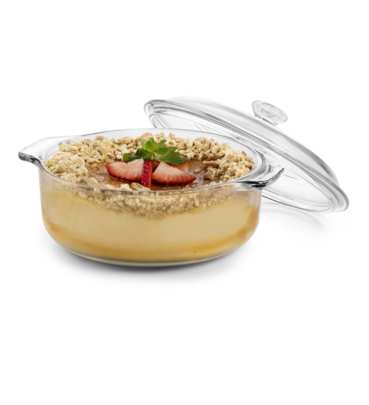 Cacerola con Tapa 0424 948ml C192 | Perfecta para Guisos y Sopas- LIBBEY