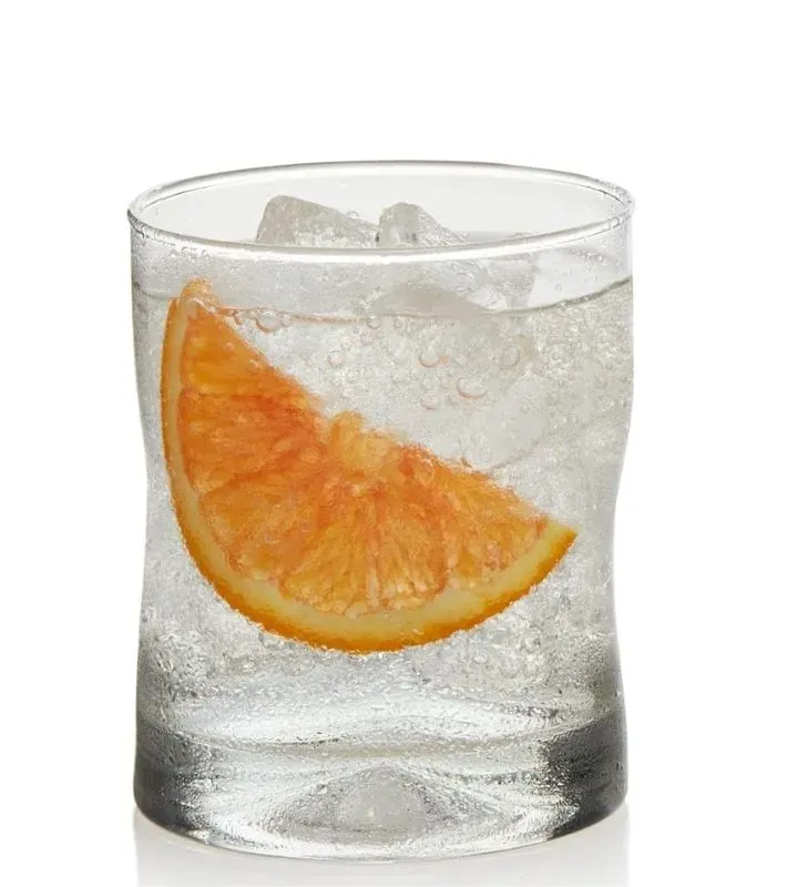 Vaso Crisa Pedrada 6759 – vidrio resistente y elegante